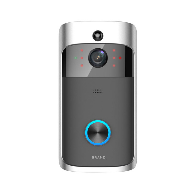 xgVideo Door Bell Wifi HD Waterproof 720P Visual Camera +2pcs Dingdong For IOS Night Vision IR Intercom Door Ring Phone Security