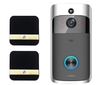 xgVideo Door Bell Wifi HD Waterproof 720P Visual Camera +2pcs Dingdong For IOS Night Vision IR Intercom Door Ring Phone Security